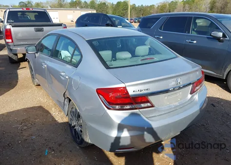 2014 Honda Civic Ex из США, поврежденный, VIN 19XFB2F86EE061817